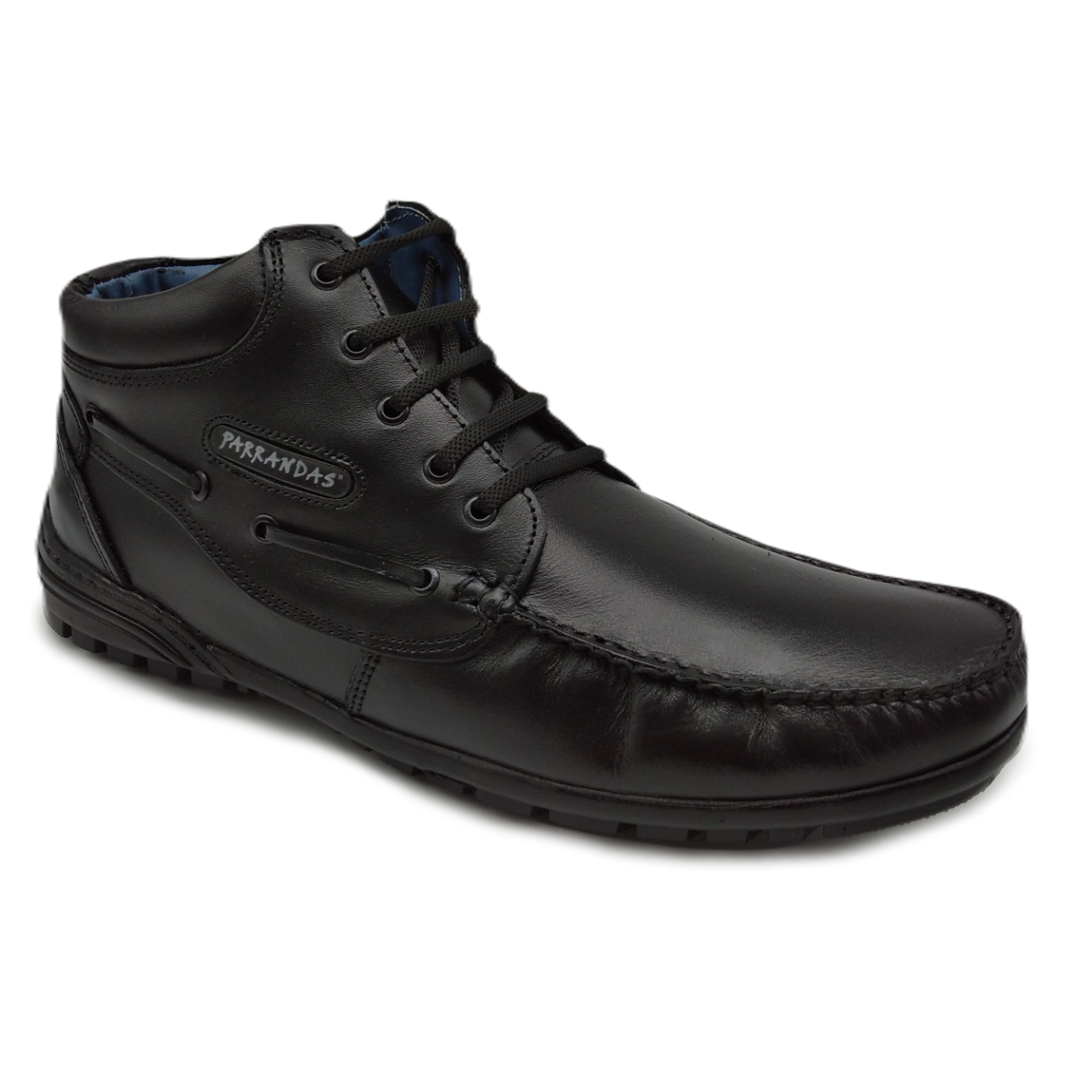 Zapato Botin Piel Hombre Elegante Casual Vestir Cosido 982