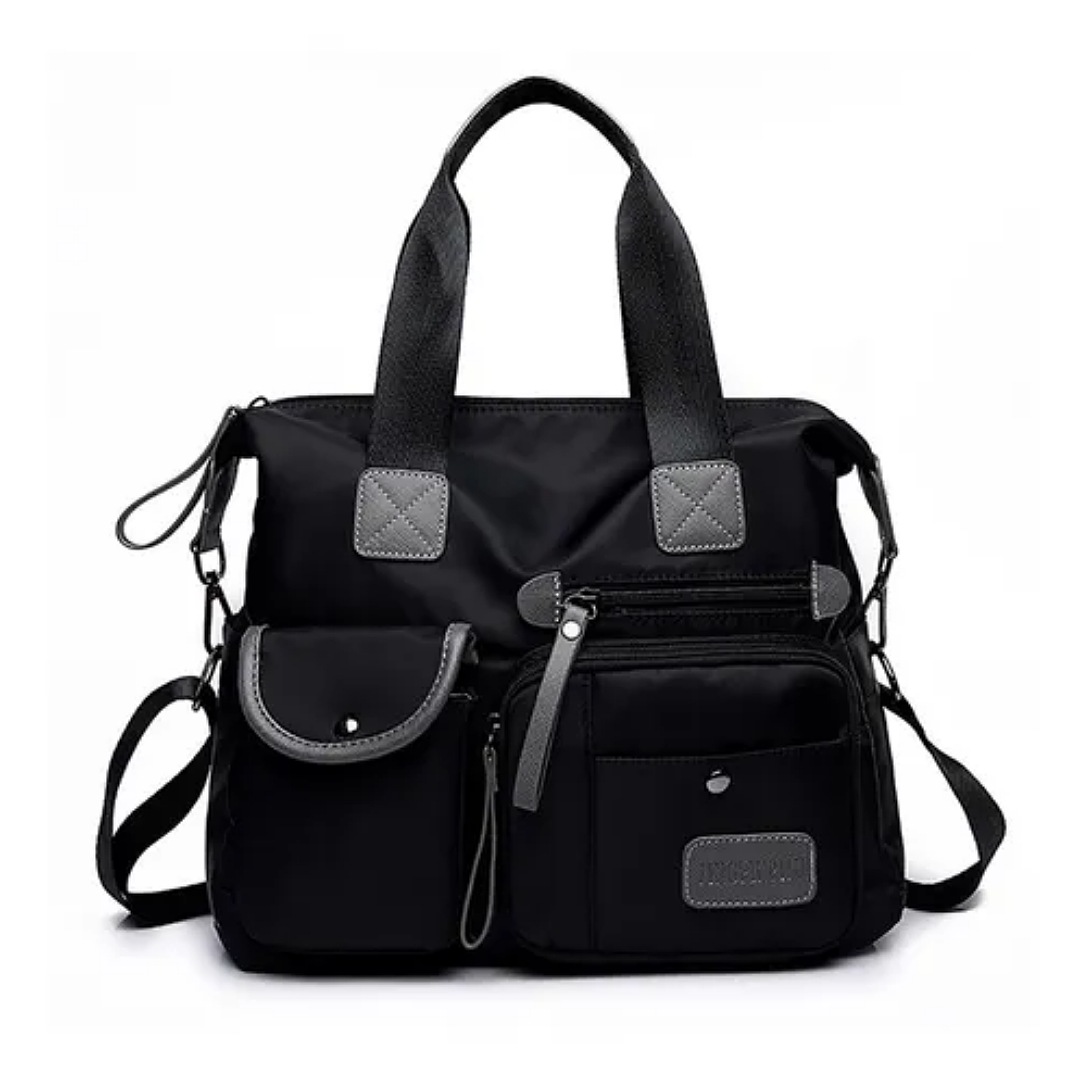 Bolso Bandolera Impermeable Con Bolsillos Para Mujer