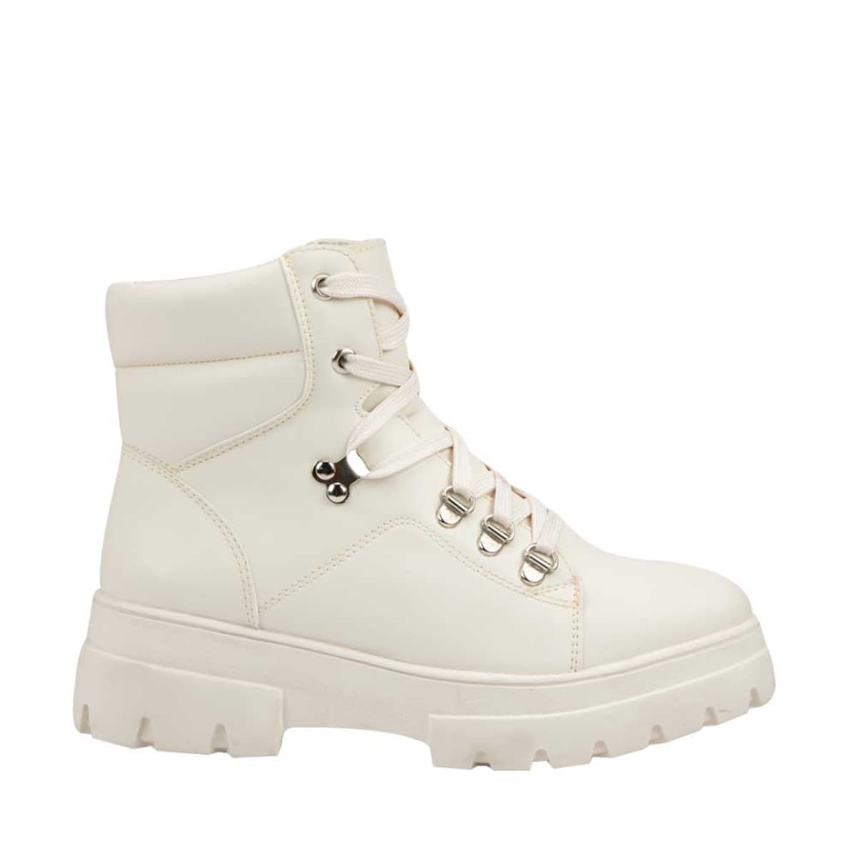 Bota Militar Hpc Polo color Beige para Mujer 5332 1010803