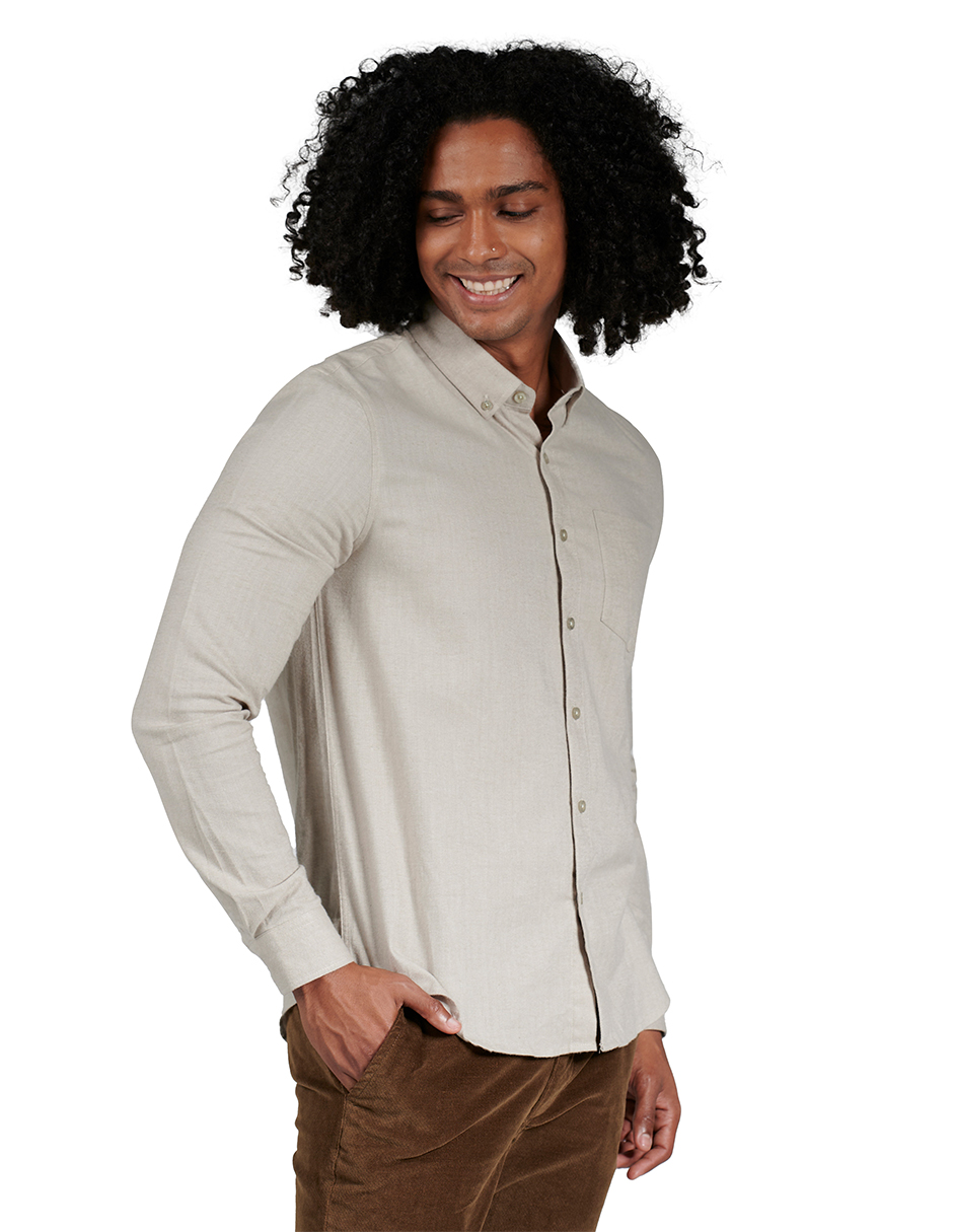 Camisa Tela De Franela Para Hombre 228209 Generra