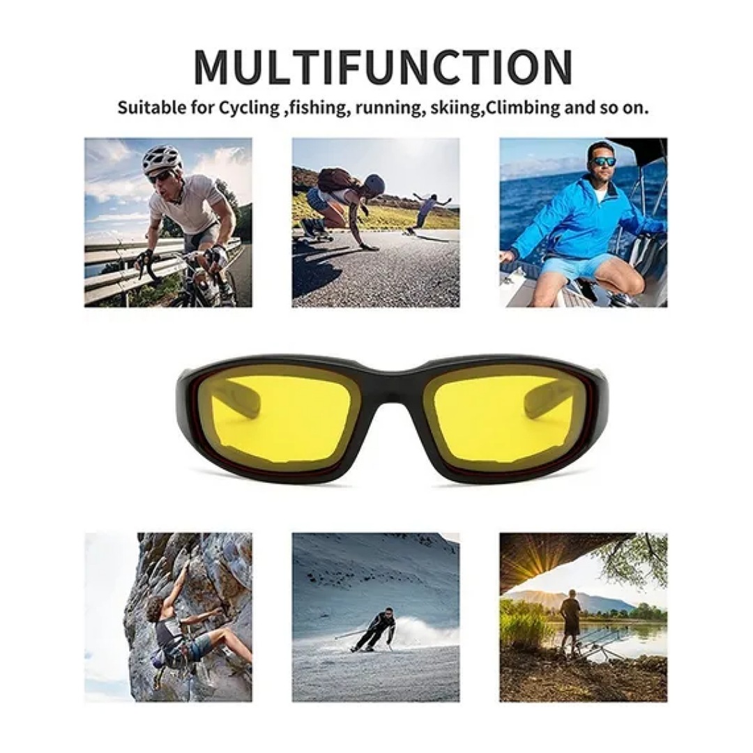 Gafas Tácticas Militares Motocicleta X7 Lentes 4mic