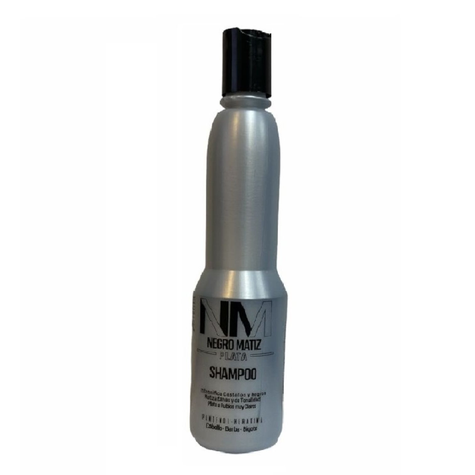 Estilista shampoo Negro matiz plata 330ml 