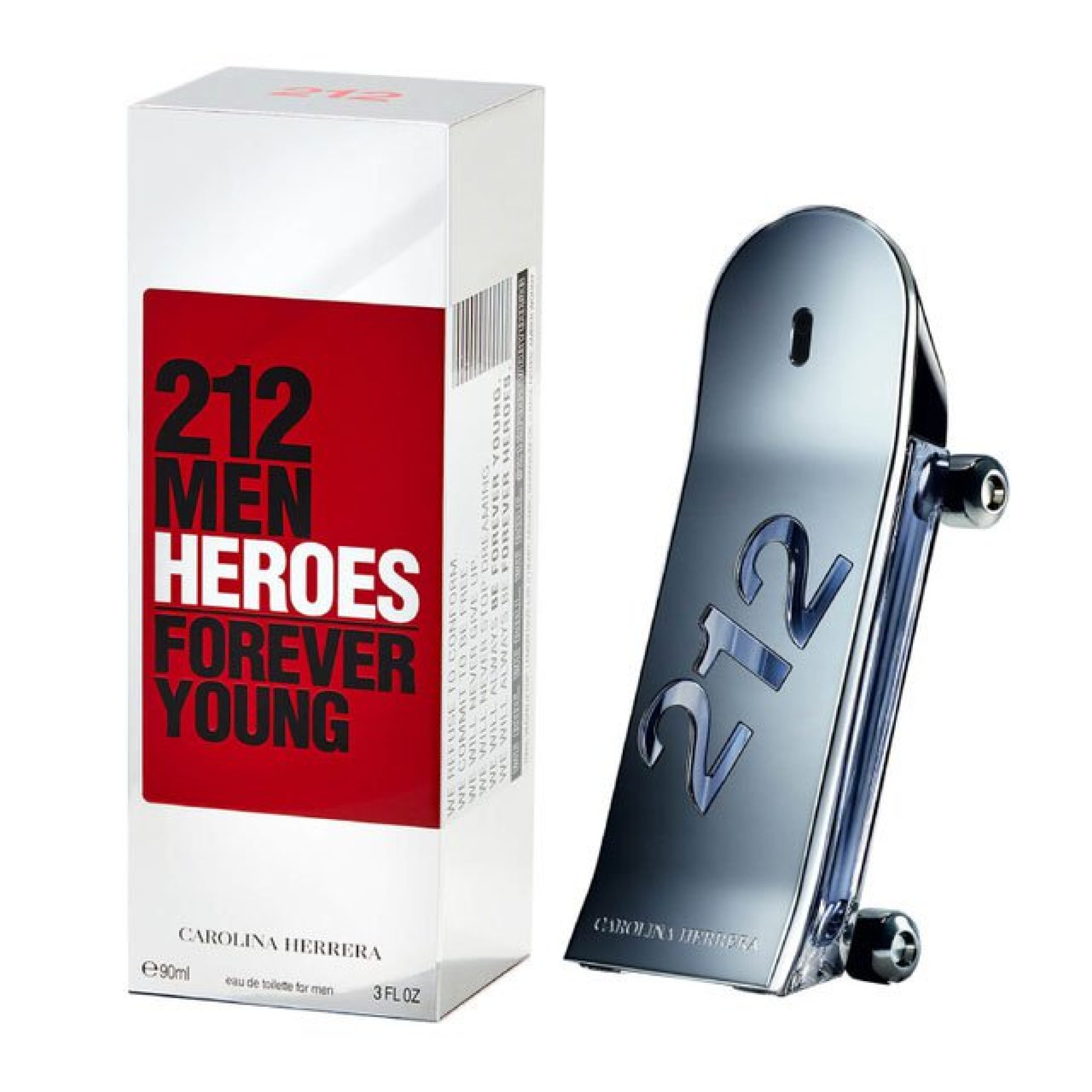 PERFUME  CAROLINA HERRERA 212 HEROES 90 ML