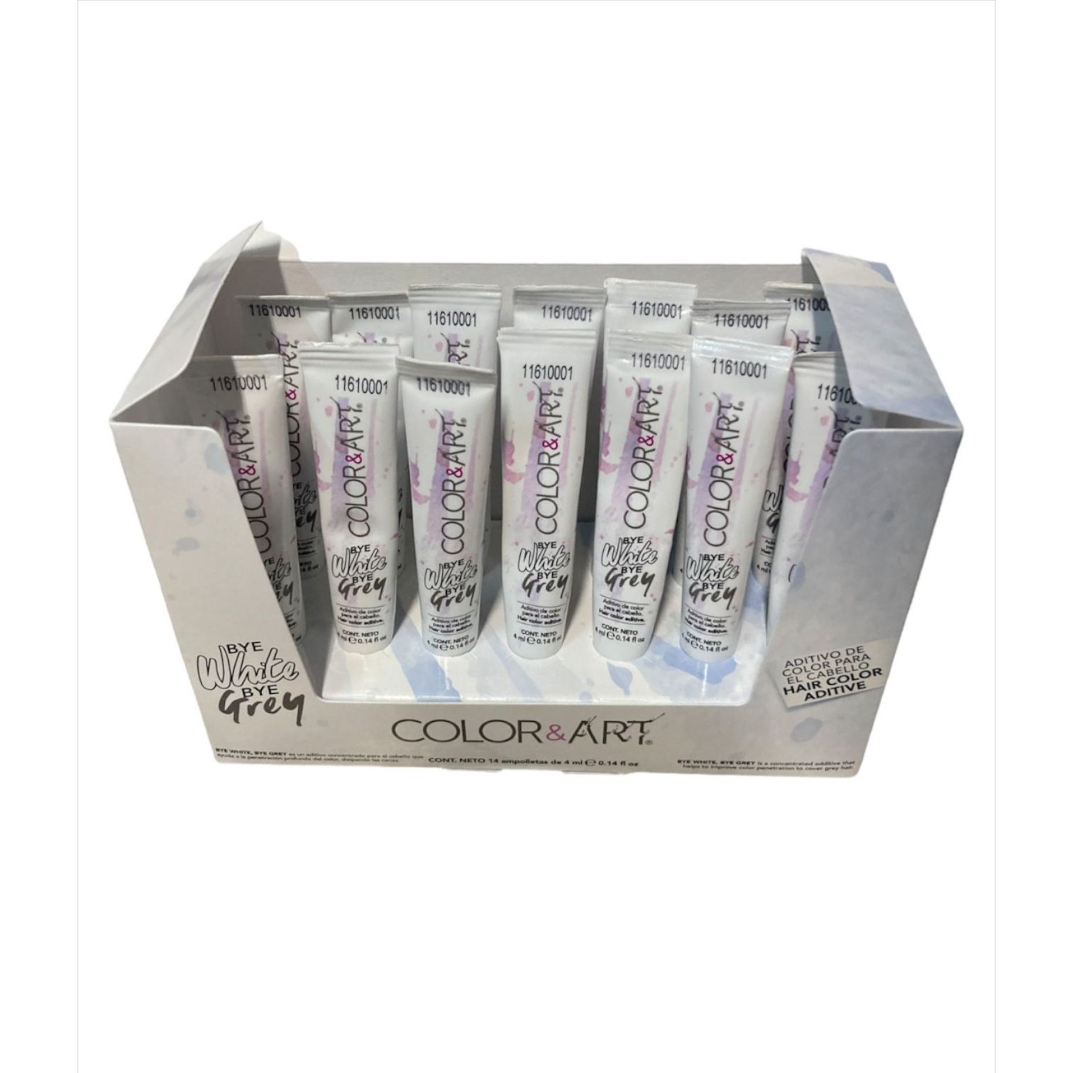 Color & Art Bye White bye grey 14 amp x 4ml