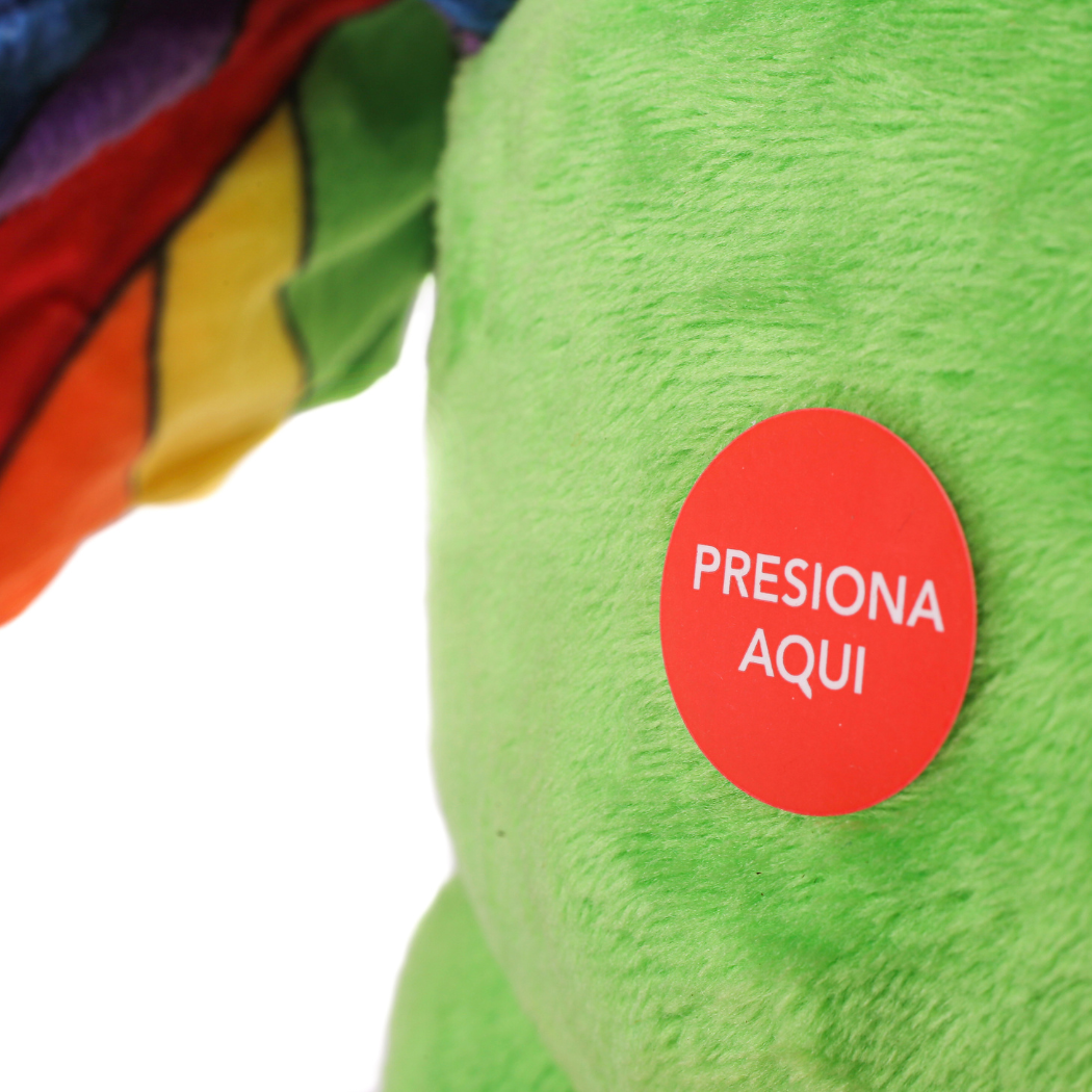 Peluche musical outlet lorito pepe