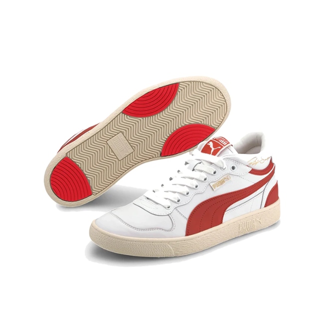 Tenis puma Ralph Sampson blanco-rojo de Hombre 371683 07 Original