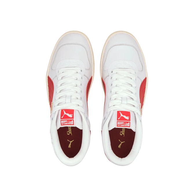 Tenis puma Ralph Sampson blanco-rojo de Hombre 371683 07 Original