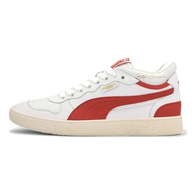 Tenis puma Ralph Sampson blanco-rojo de Hombre 371683 07 Original