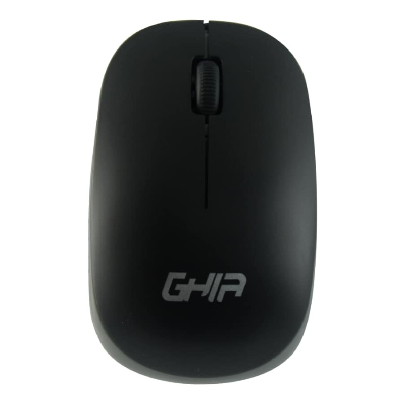 Mouse Inalambrico GM300NG Ghia Color Negro/Gris