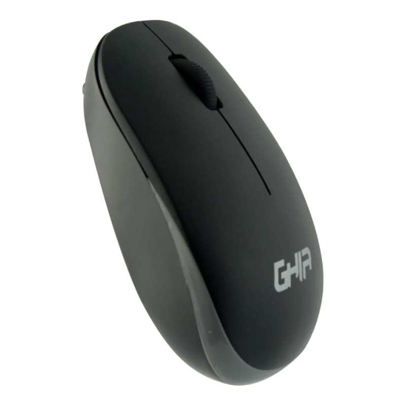 Mouse Inalambrico GM300NG Ghia Color Negro/Gris