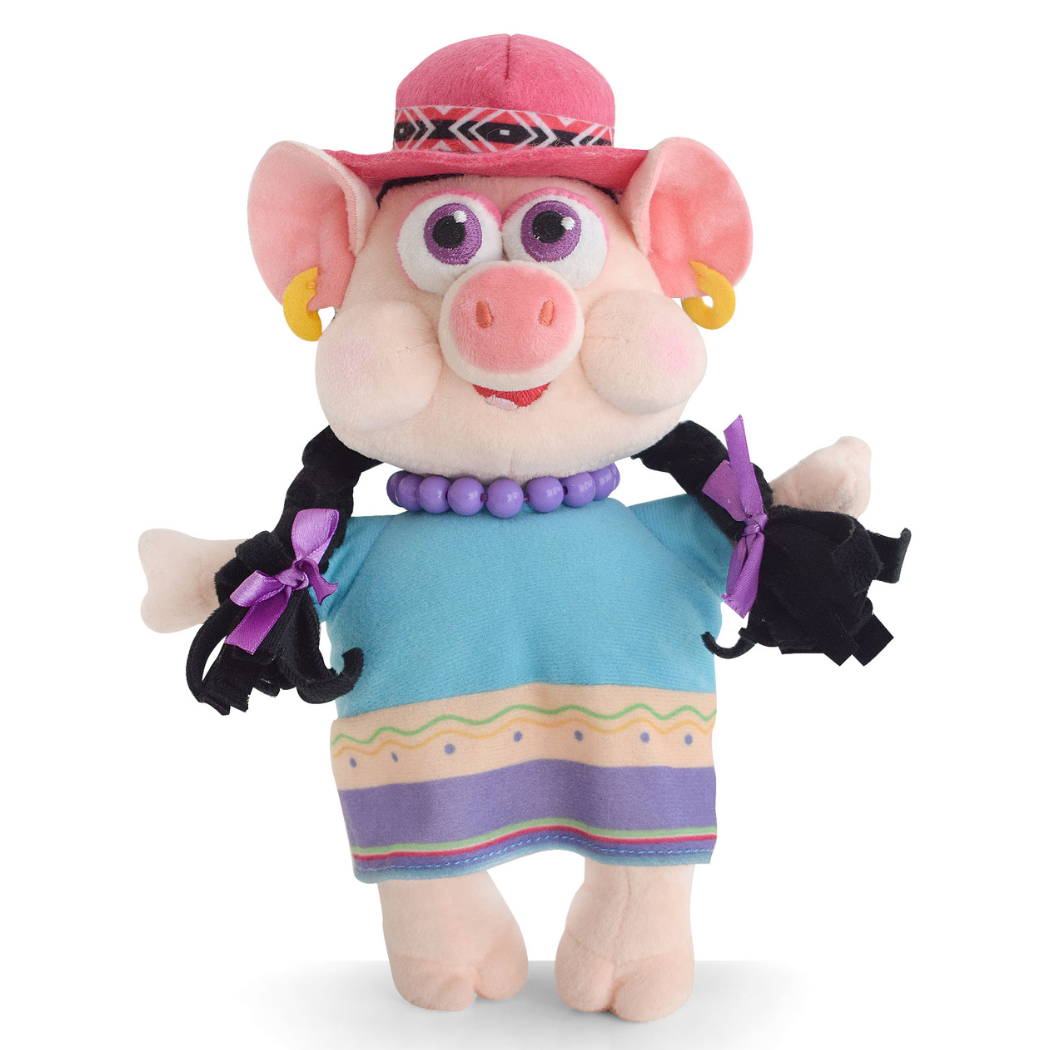 Peluche Musical La Chancha Doña Pancha de la Granja de Zenon El Reino Infantil