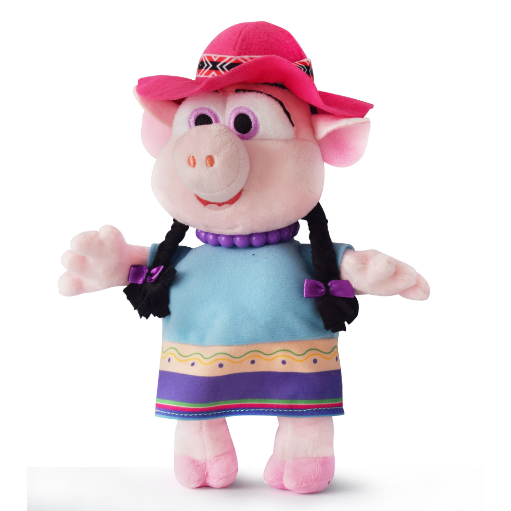 Peluche Musical La Chancha Doña Pancha de la Granja de Zenon El Reino Infantil