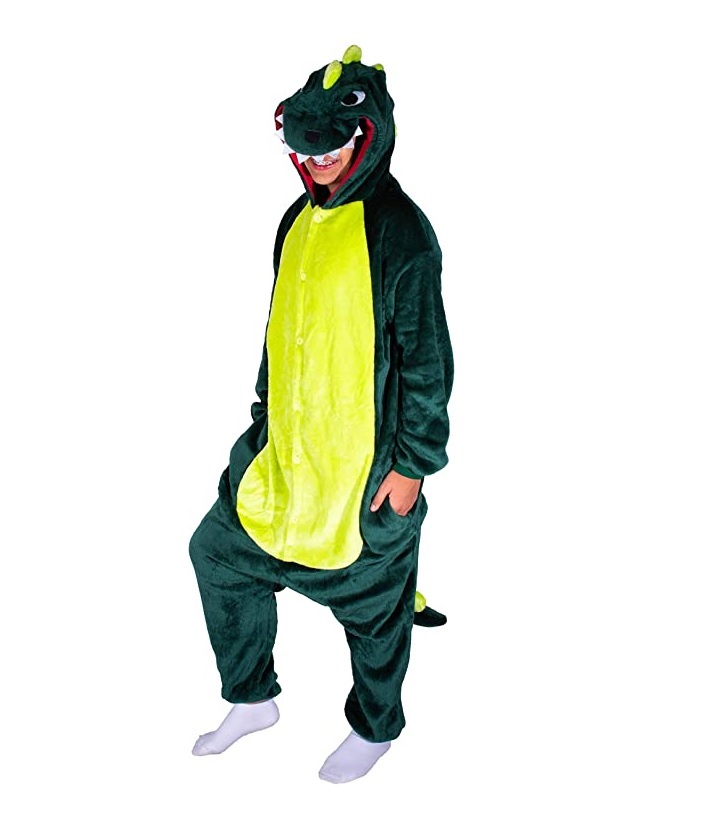 Pijama completa Mameluco Dinosaurio Kigurumis Unisex Adulto