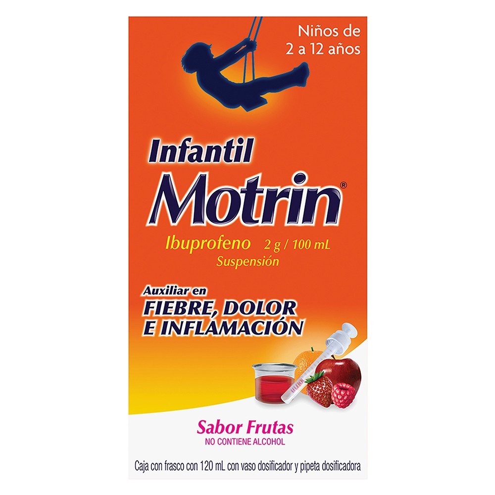 Motrin Pediatrico Ibuprofeno 15mL