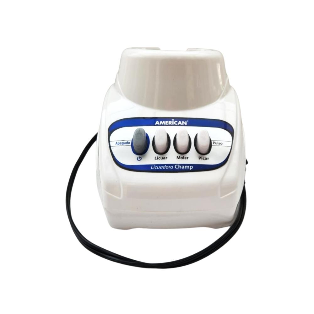 Licuadora American Champ 1014 Con 4 Niveles De Corte - Blanco
