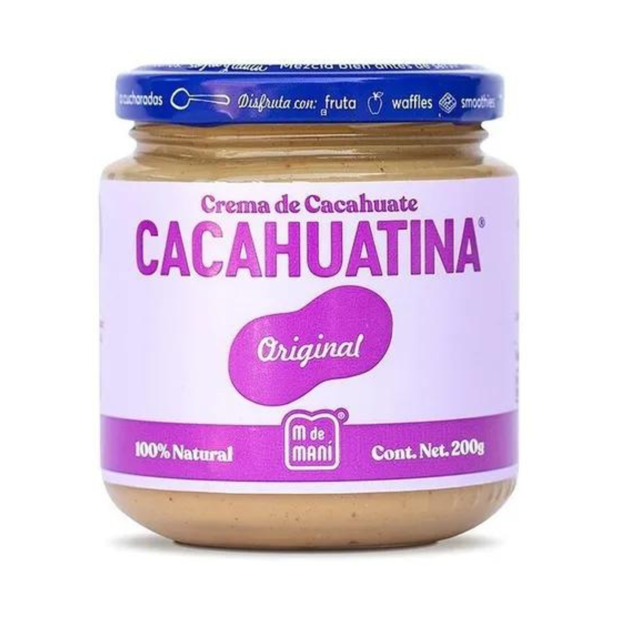 Cacahuatina Crema De Cacahuate 200g M De Maní Original