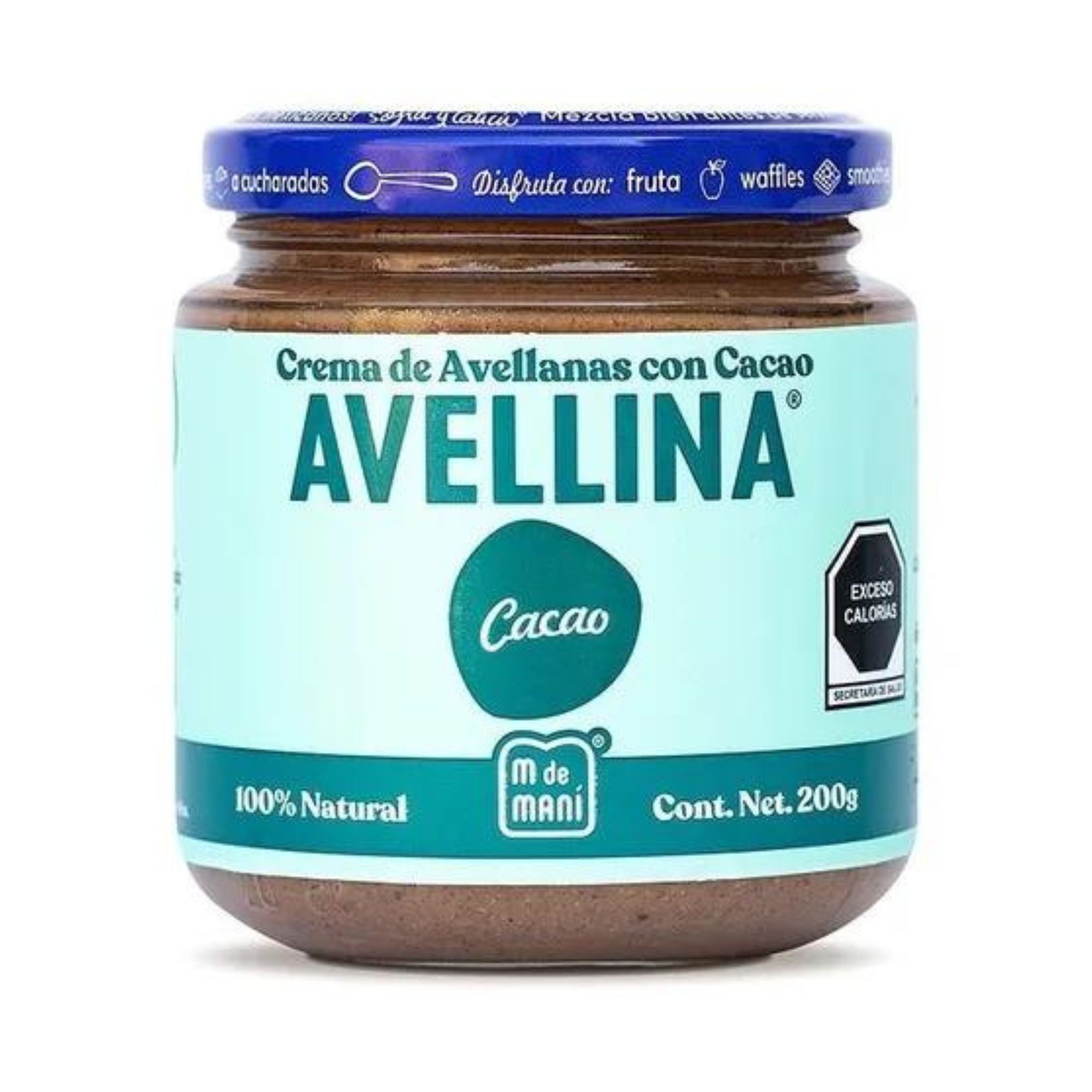 Avellina Crema De Avellanas Con Cacao 320g M De Maní