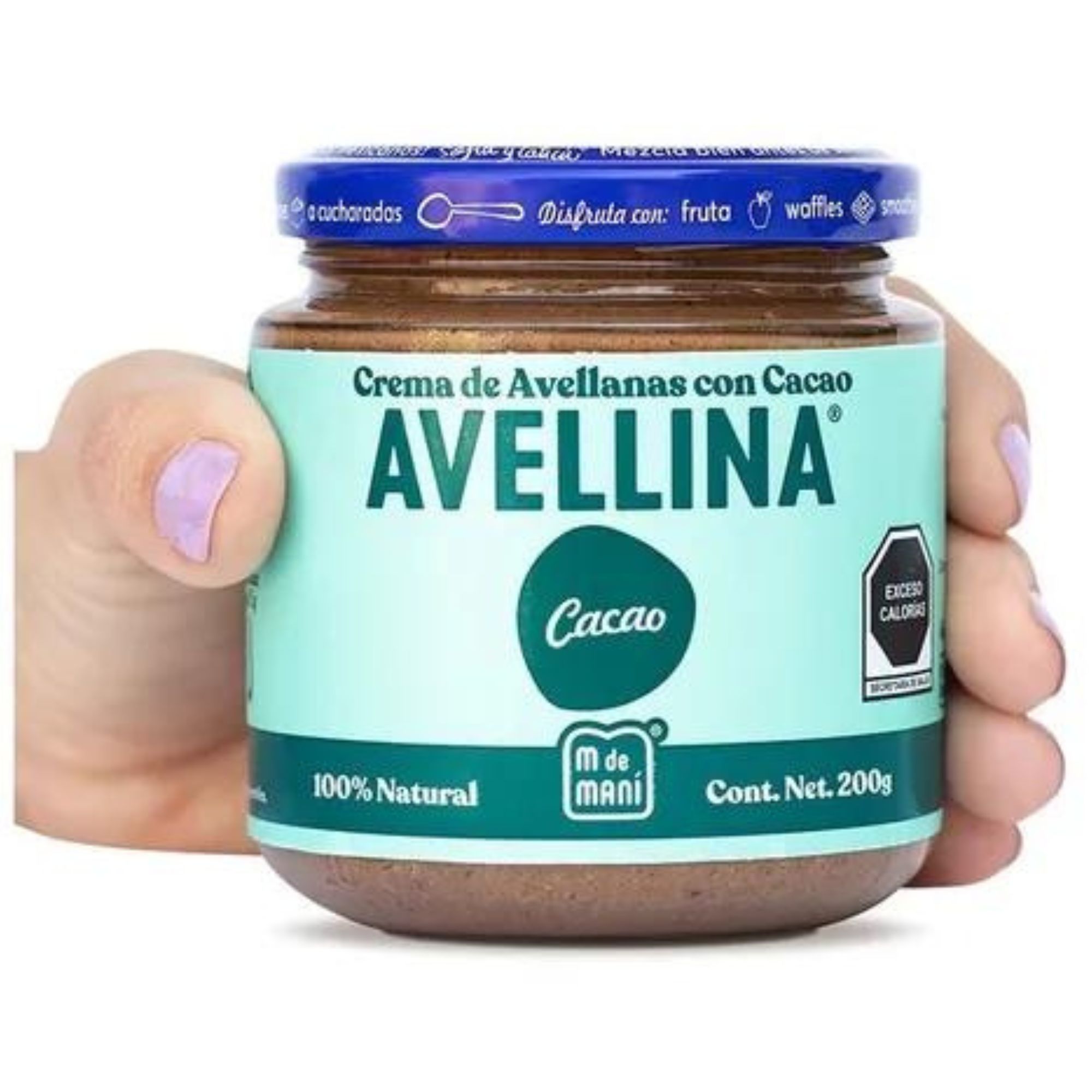 Avellina Crema De Avellanas Con Cacao 320g M De Maní