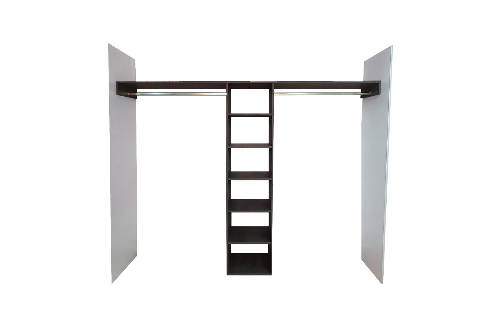Closet Ropero Organizador Moderno Minimalista Con Entrepaños