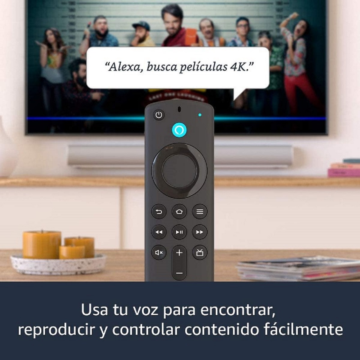 Fire Tv Stick 4K con Control Remoto por Voz Alexa
