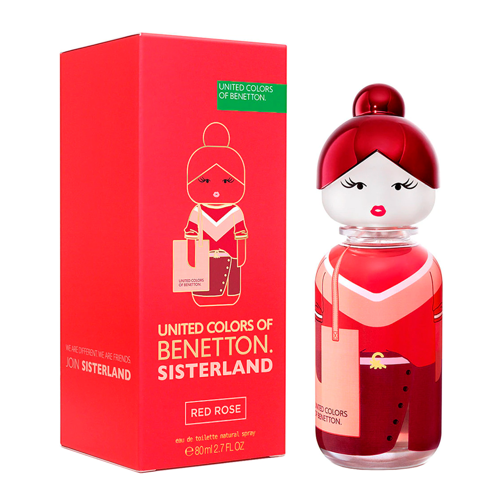 Perfume Benetton Sisterland Red Rose Agua de tocador 80ml Dama
