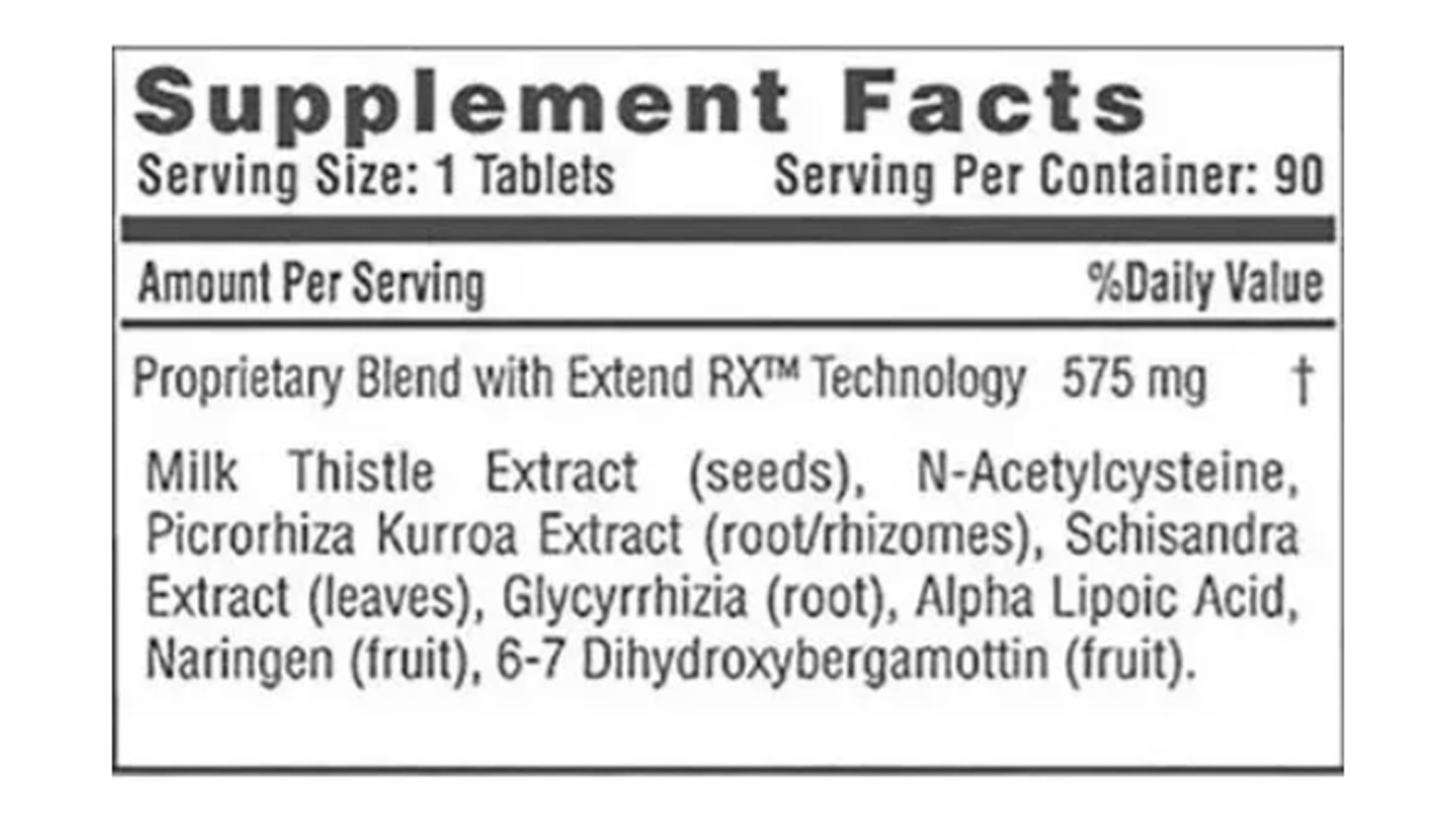 Protector Hepático Hi Tech Liver Rx 90 Cápsulas Salud Higado Hi-Tech Pharmaceuticals