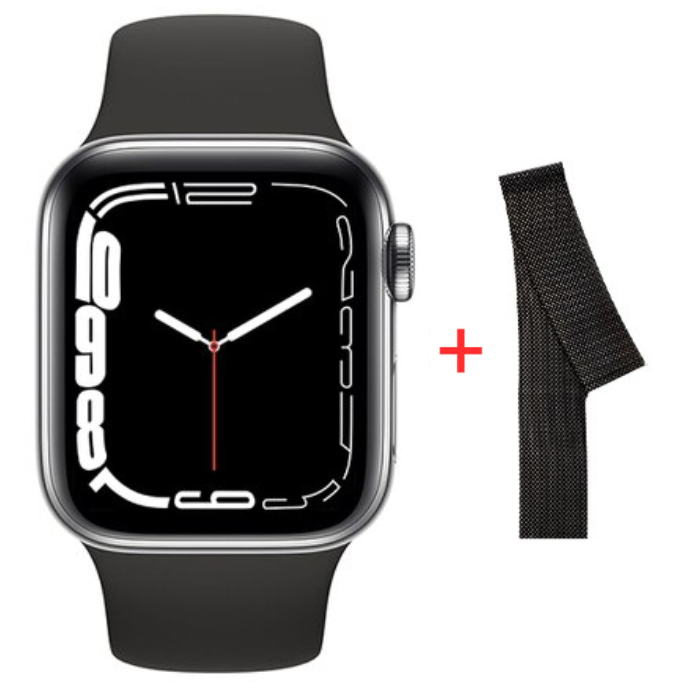 Reloj Inteligente Smartwatch i7 Pro Max S7, Con funcion GPS,Frecuencia Cardiaca, Oxigenacion, Hombre Mujer