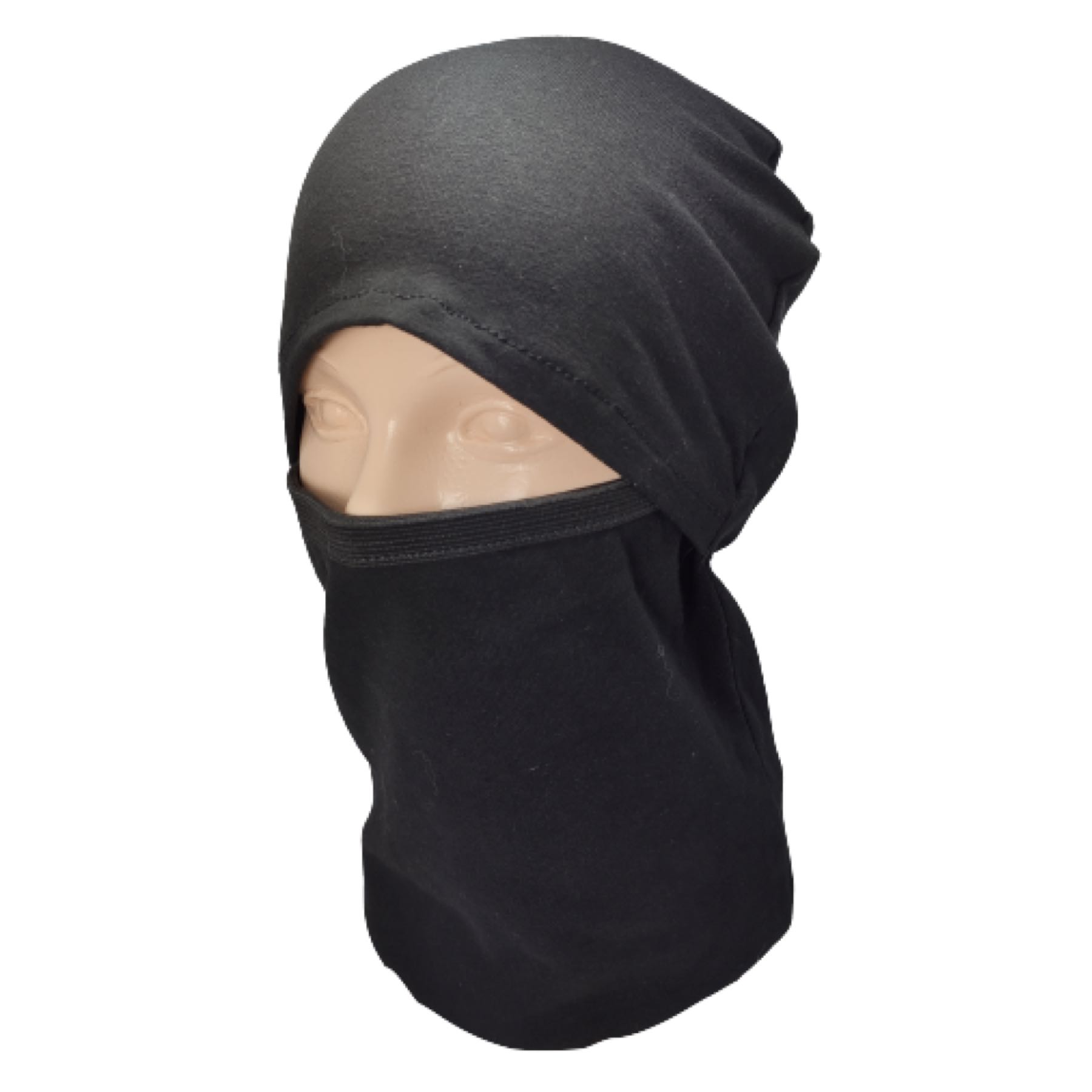 Balaclava Táctica Pasa Montañas Deportiva Ciclista Runner Cubreboca Negro Face Cover Cacería Pesca Ninja Multi Usos Moto Biker