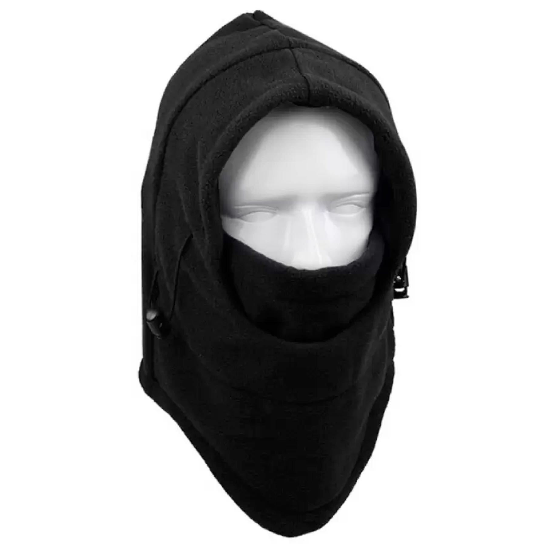 Balaclava Térmica Pasa Montañas Frío Ciclista Runner Cubreboca Negro Face Cover Cacería Pesca Ninja Multi Usos Moto Biker