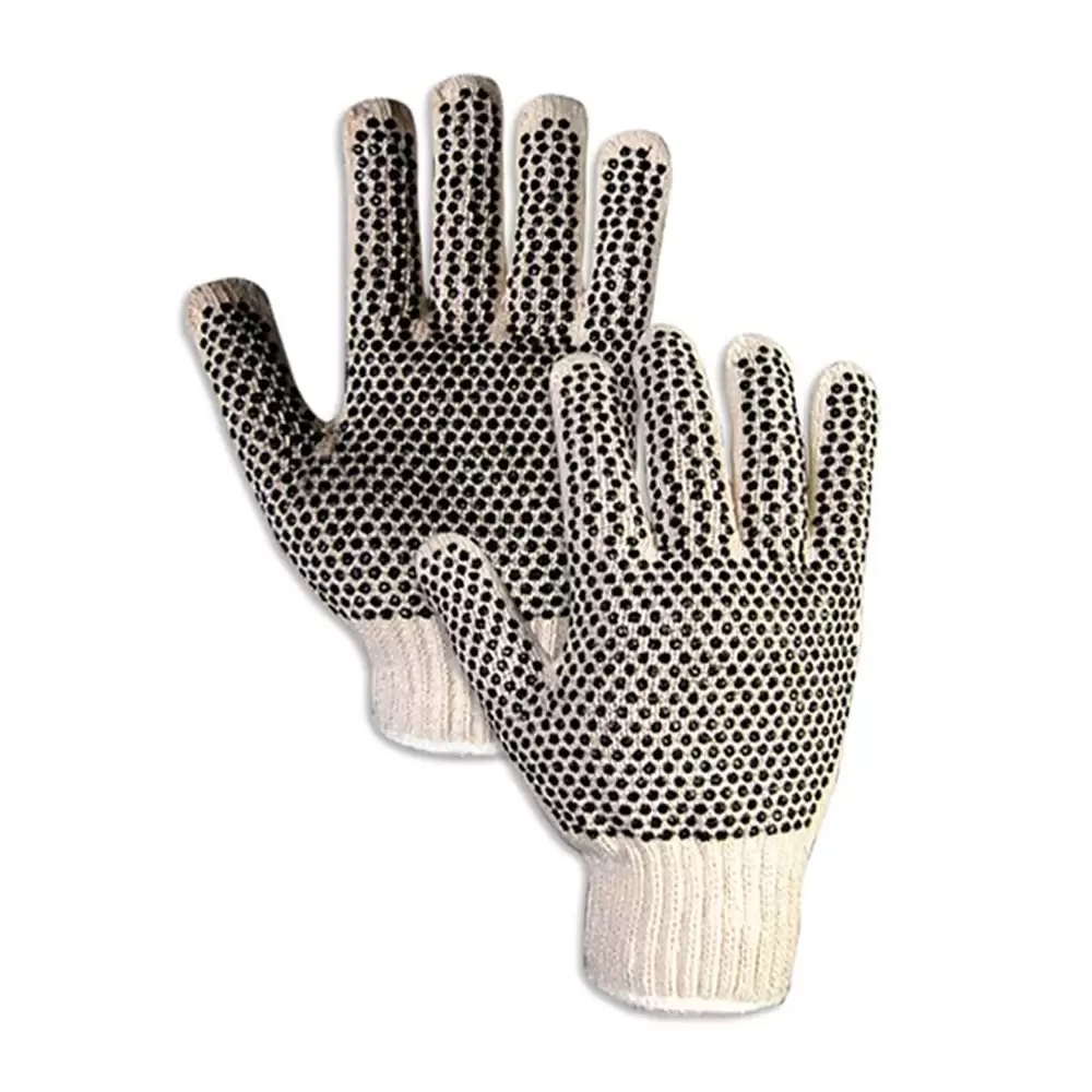 Guantes De Algodón Con Puntos De Pvc Pretul 21830