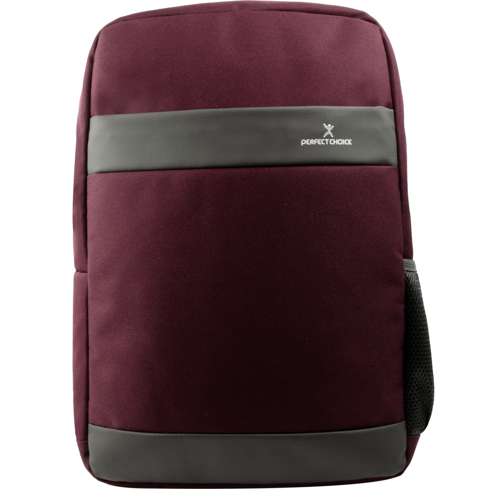 Mochila Para Laptop PERFECT CHOICE Bold, 15.6 pulgadas, Tinto