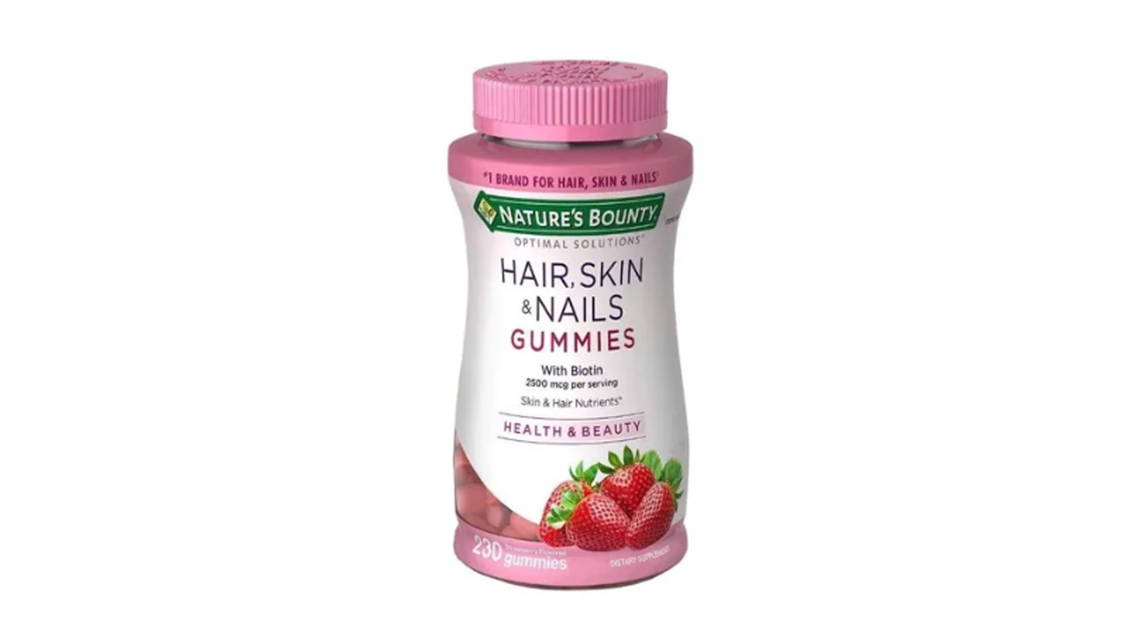 Hair Skin And Nails Natures Bounty Con Biotina 2500mcg 230 gomitas
