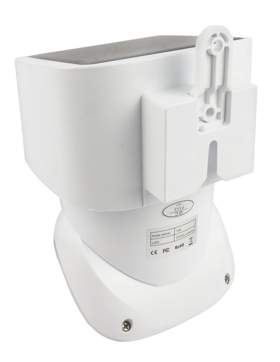 Lámpara Solar De Pared 2000 Sensor Movimiento Wagan Tech MOD.8569