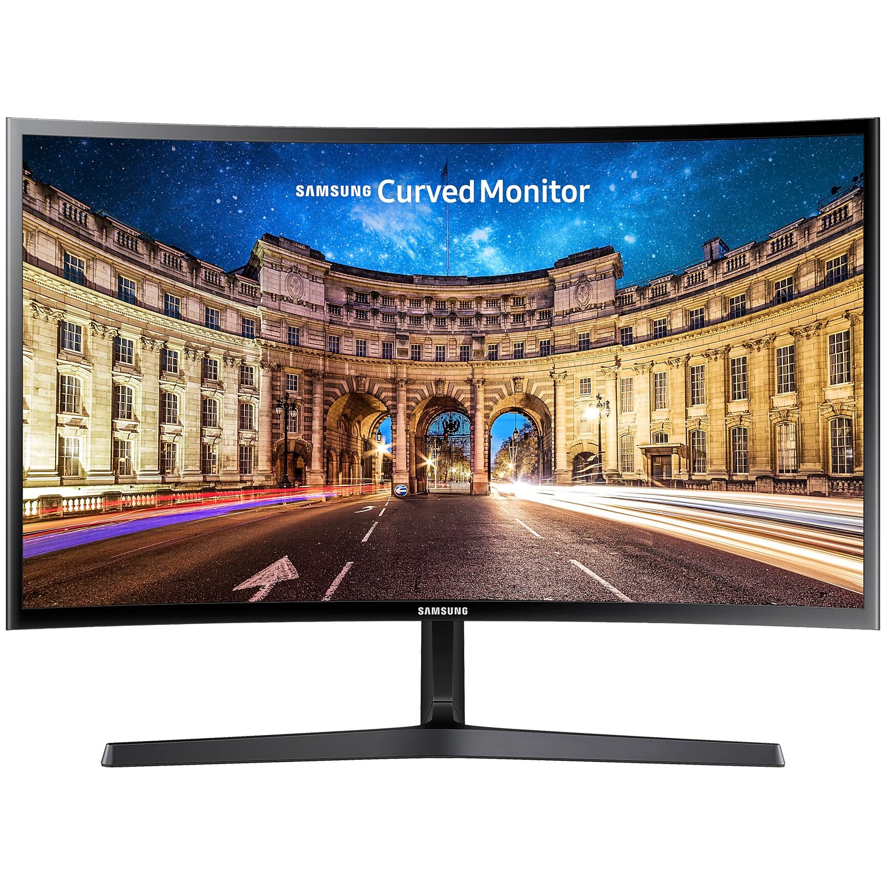 Monitor Gamer Samsung Curvo 24 C24f396 Led Full Hd Negro 1800R