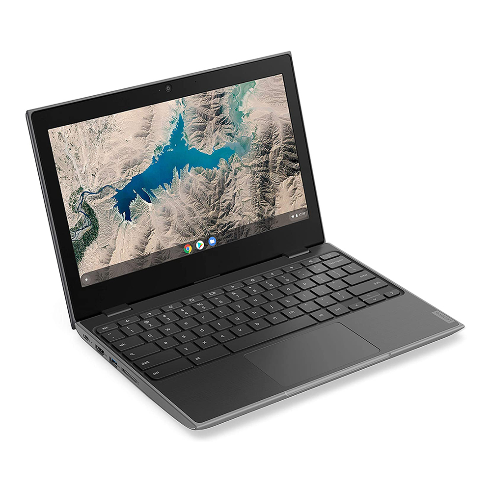 Combo Doble Lenovo Chromebook 100e Segunda Generacion Disco EMMC 32GB Ram 4GB Pantalla 11.6 Pulgadas Procesador mediatek MT8173C - Negro