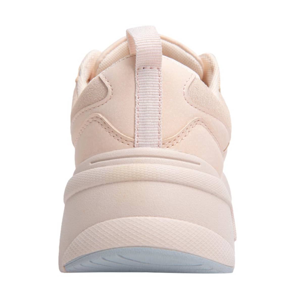 Tenis casual urbano choclo Ducati para mujer, color nude, mod. 1005225