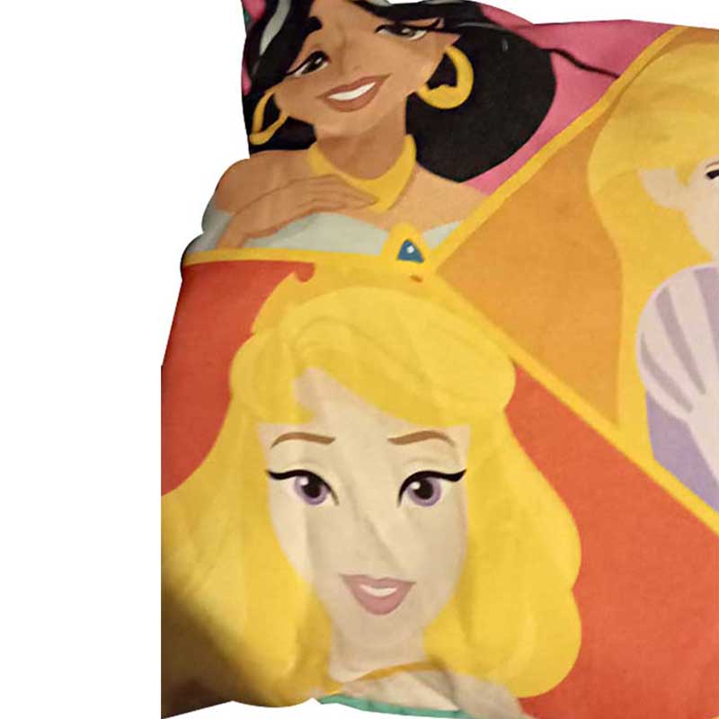 Par De Almohadas Infantiles Individuales Disney Mod Princesa