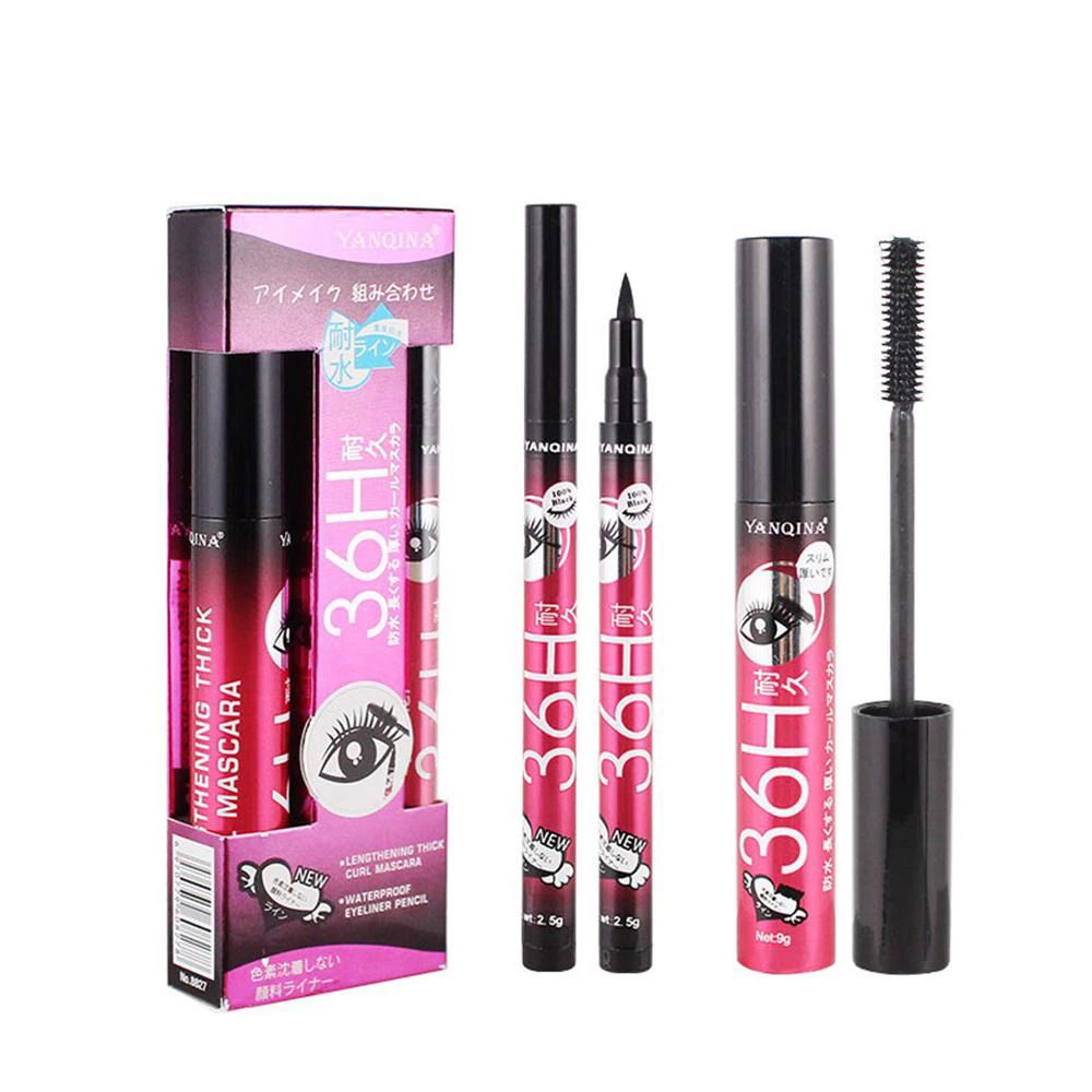 Delineador 36h + Mascara De Pestañas Larga Duración