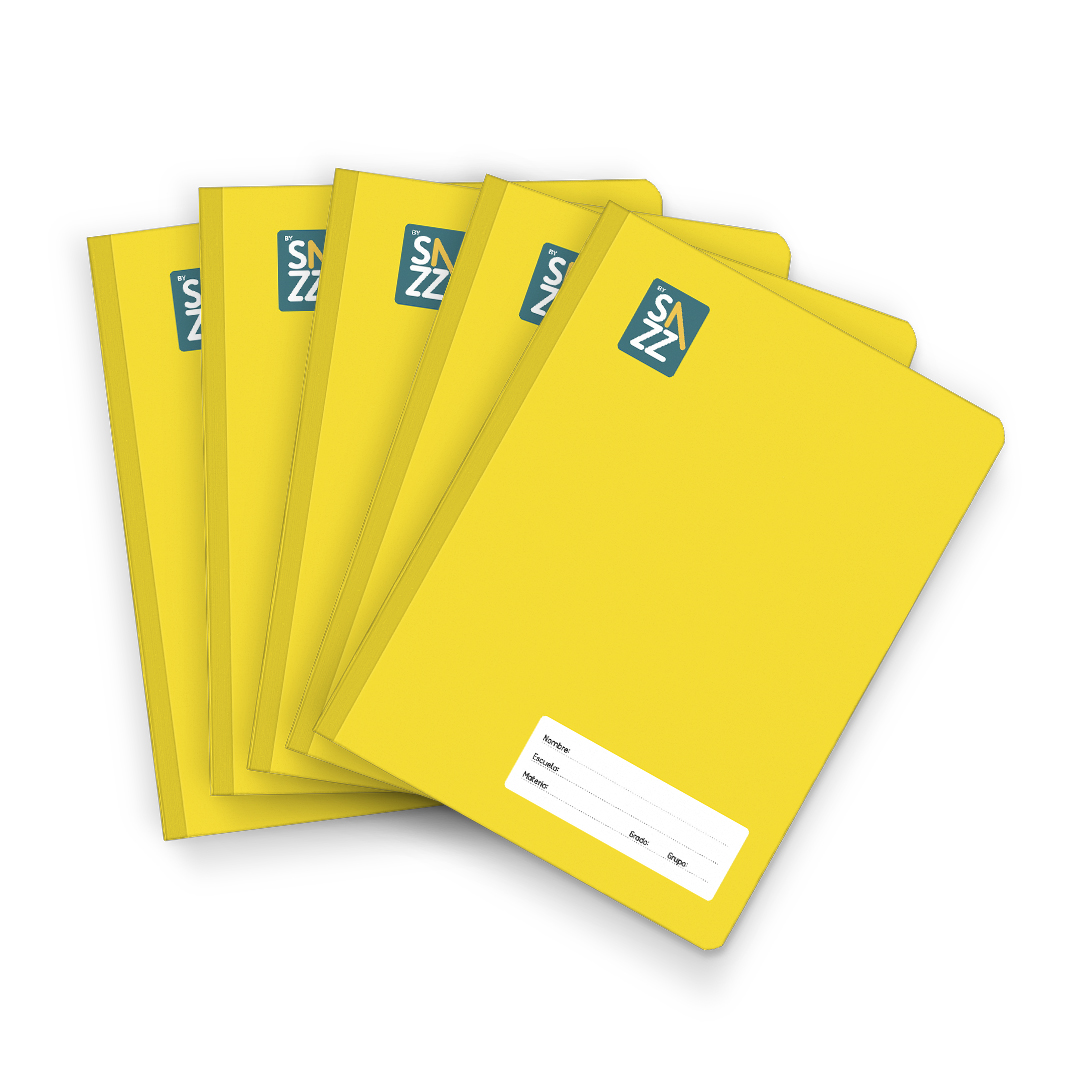 Cuaderno Profesional Cosido Marca Sazz 100 Hojas Blanco