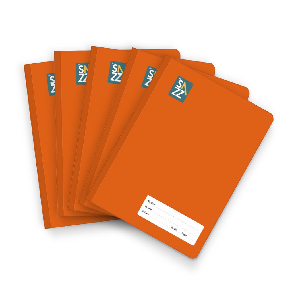 Cuaderno Profesional Cosido Marca Sazz 100 Hojas Blanco