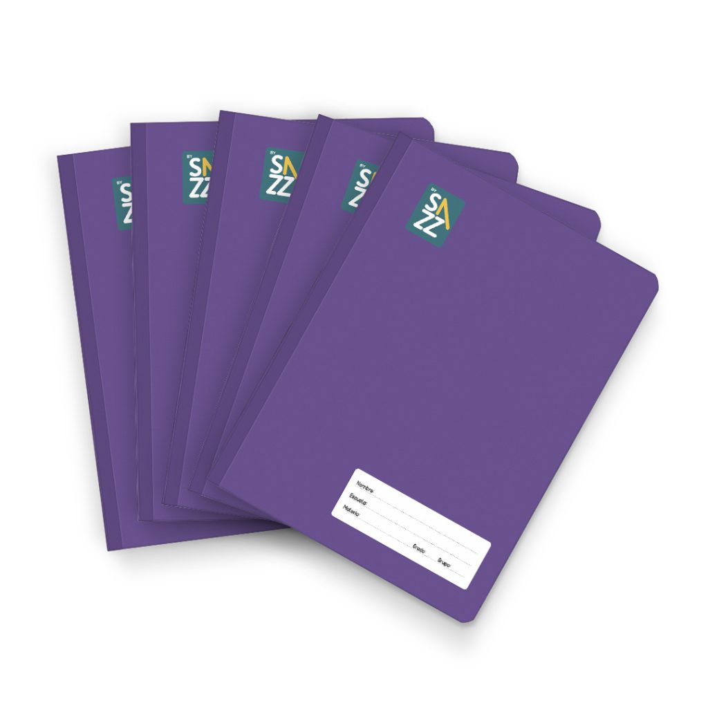 Cuaderno Profesional Cosido Marca Sazz 100 Hojas Blanco