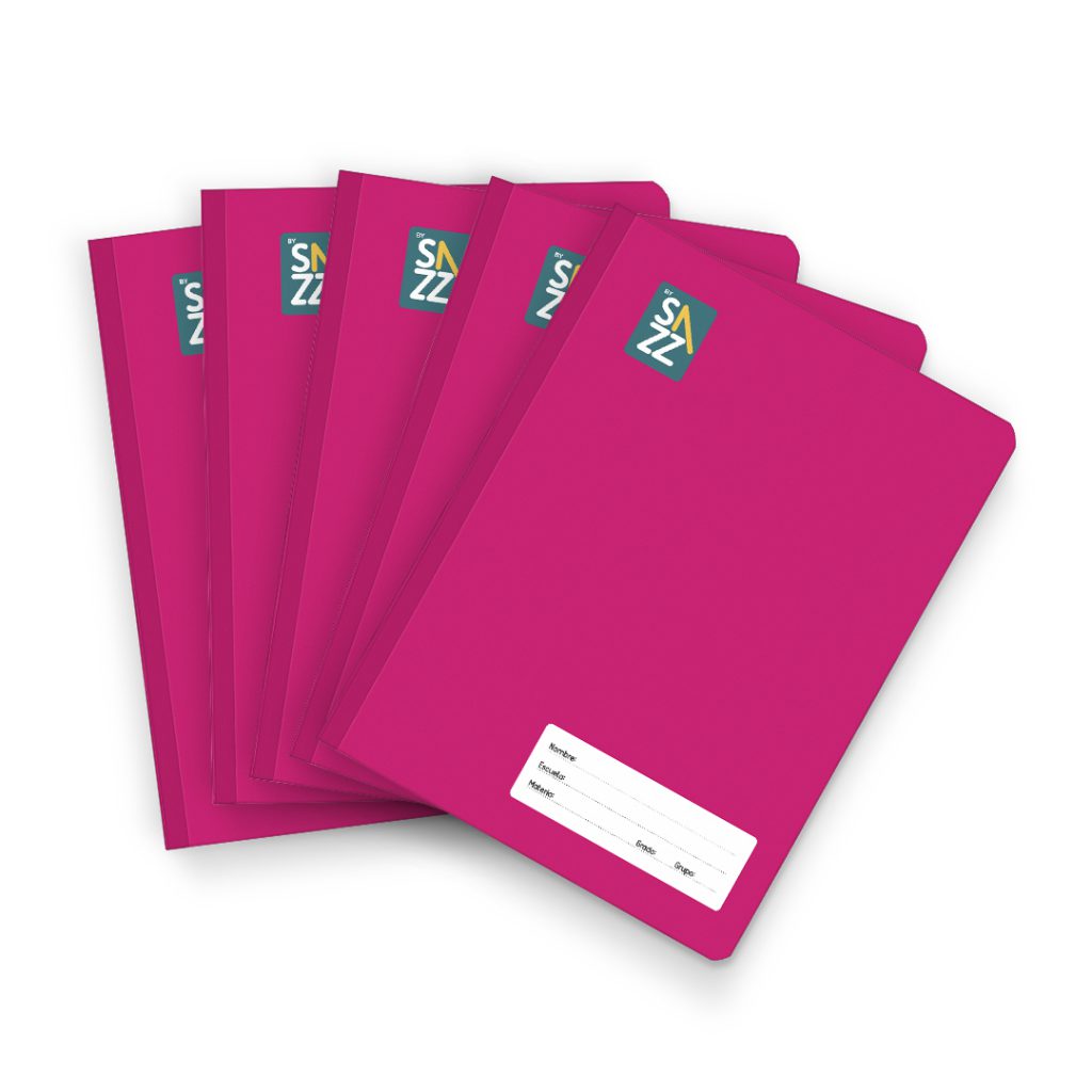 Cuaderno Profesional Cosido Marca Sazz 100 Hojas Blanco