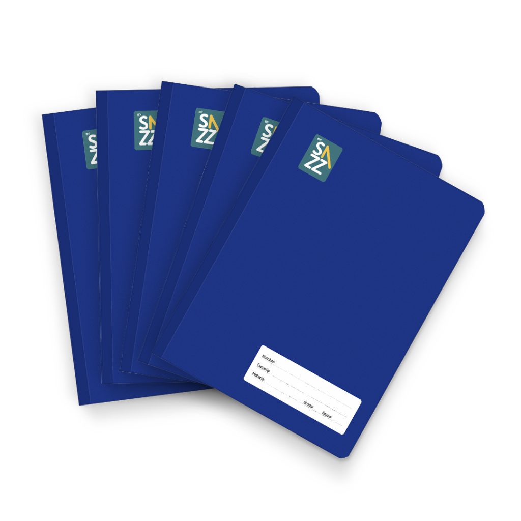 Cuaderno Profesional Cosido Marca Sazz 100 Hojas Blanco