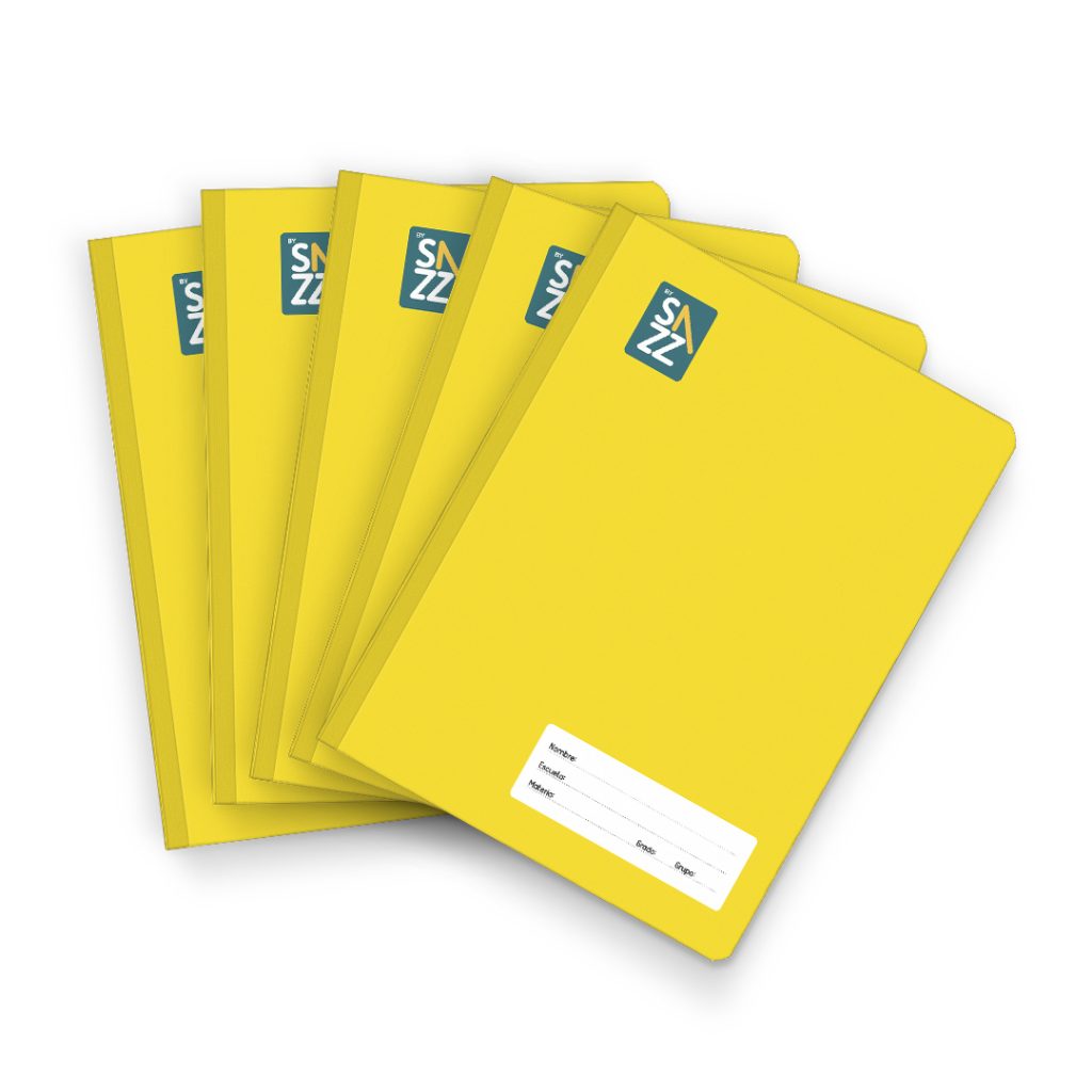 Cuaderno Profesional Cosido Marca Sazz 100 Hojas Blanco