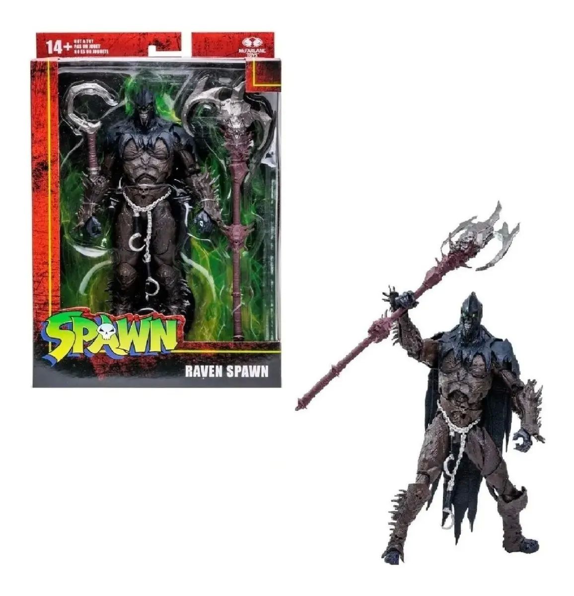 Mcfarlane Figura De Accion: Spawn - Raven Spawn