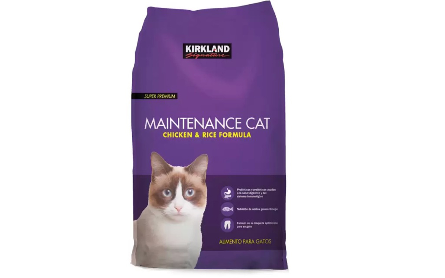 Alimento para Gato Pollo y Arroz 11.3kg Kirkland Signature