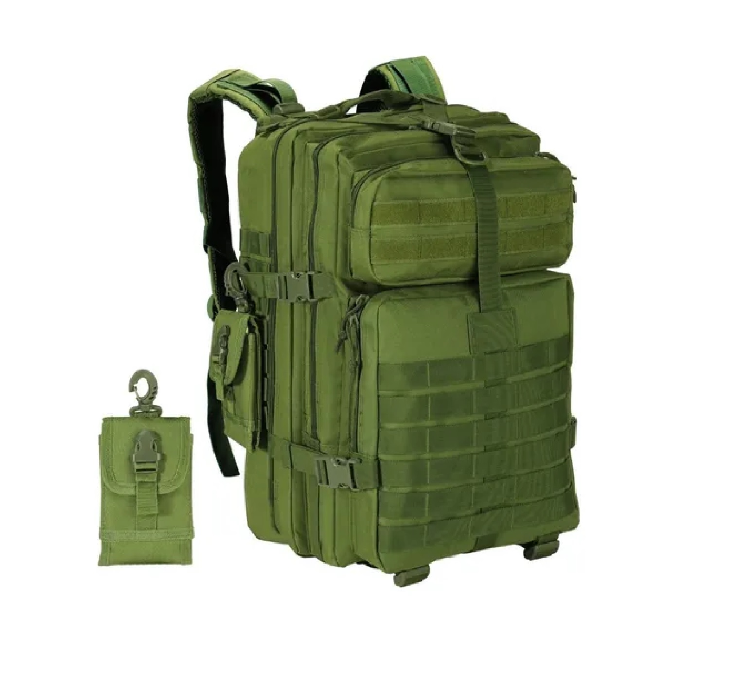 Mochila Táctica Militar Camping Impermeable Verde