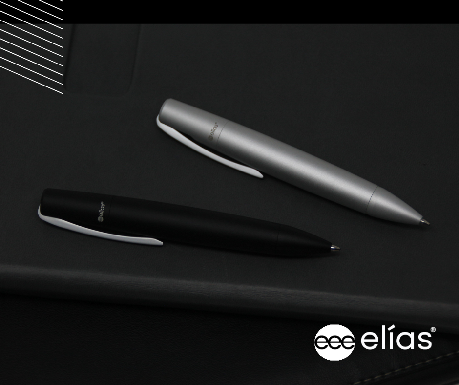 Boligrafo Fino Elias Shake Tech Personalizada