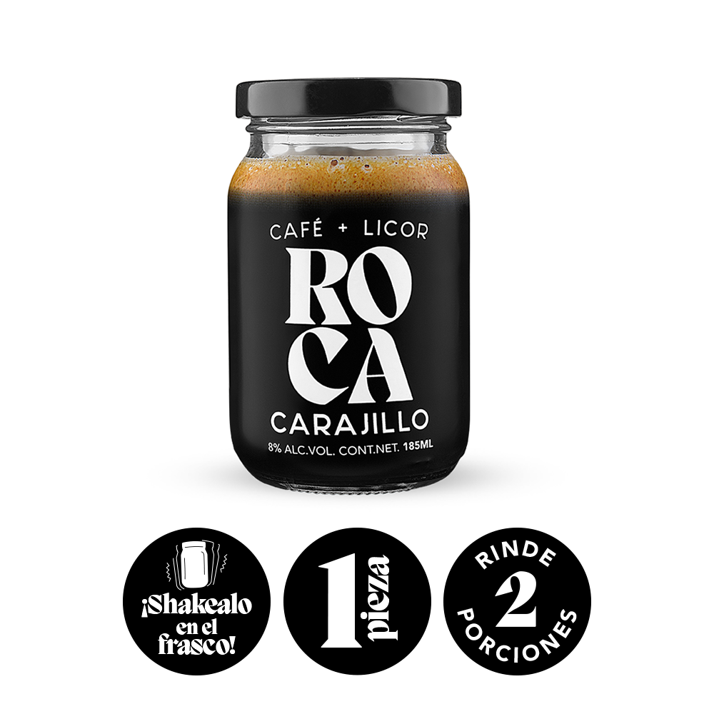 Roca Carajillo Digestivo Café Expreso Licor Herbal 1 Pieza