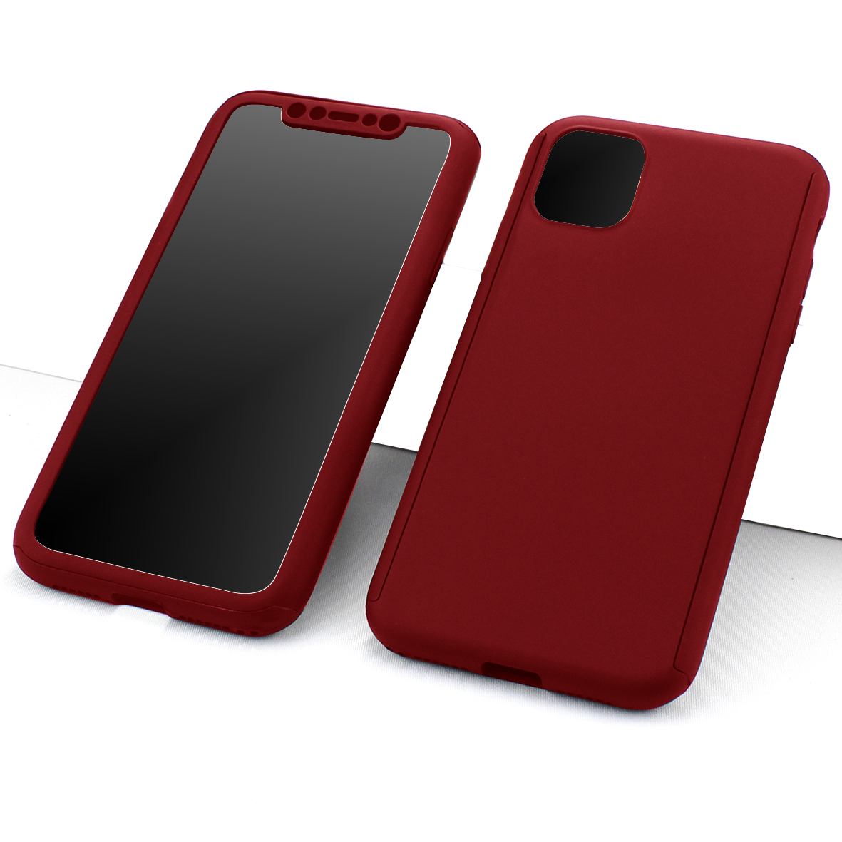 Funda Case Triche para IPHONE 11 Diseño 360 Color Rojo
